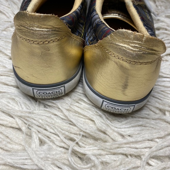 Coach Women's Barrett Sneakers slip-on Multicolor - Picture 5 of 9